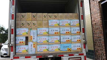 助銷黃桃社會扶貧，關(guān)愛員工送高溫福利